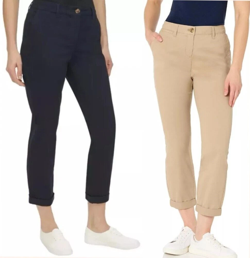 Nautica Jeans Ladies' Chino Ankle Stretch Pant