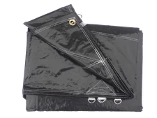 DeWitt Black Stallion Black Truck Tarp 6.0 oz. (Multiple Sizes)