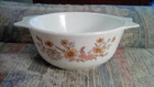 Vintage Pyrex "Country Autumn" Casserole Dish Made in England NO LID INCLUDED
