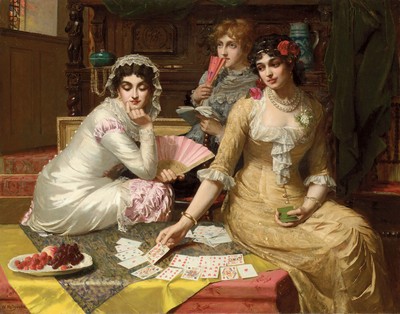 William Holyoake ''Patience'' Brown Artwork PAPER or CANVAS Fine Art Print