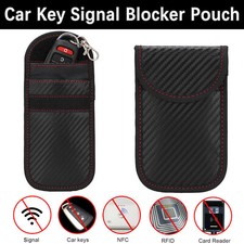 Anti-theft Car For Key Fob RFID Signal Blocker RFID Shielding Faraday Pouch Bag
