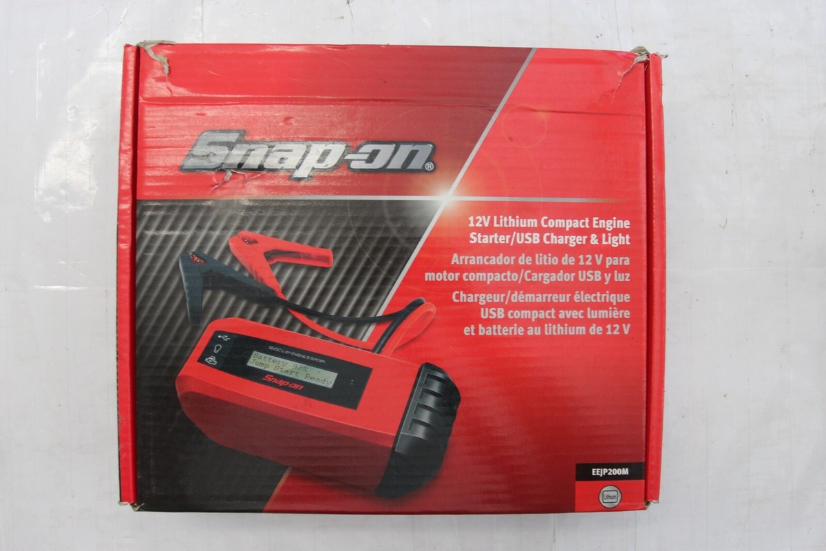 Snap-on EEJP200M Lithium Ion Compact Engine Starter for sale
