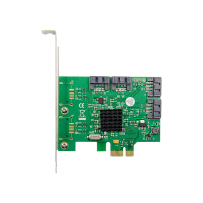 4 Ports SATA 6G PCI Express Riser Card SATA 3.0 PCIE expansion card For HDD SSD