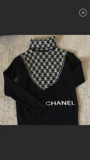 Vintage Chanel CC Logo Cashmere Sweater