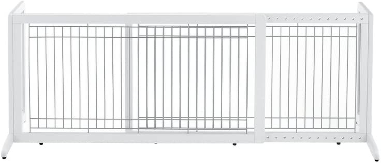 Freestanding Pet Gate, Large, Origami White 744760015668 eBay