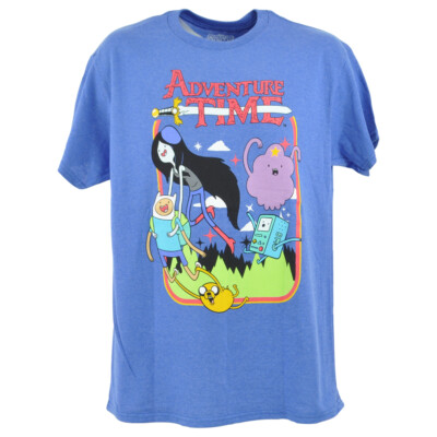 Cartoon Network Abenteuer Zeit Show TV Crew Neck Herren Erwachsene T-Shirt Tee