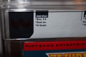 WATA 9.6 - A+ - SEALED - Wurm Journey to the Center of Earth NES Nintendo Graded