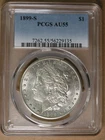 $1 1899-S Morgan Silver Dollar PCGS AU55 San Francisco Mint SCARCE! AvenueCoin