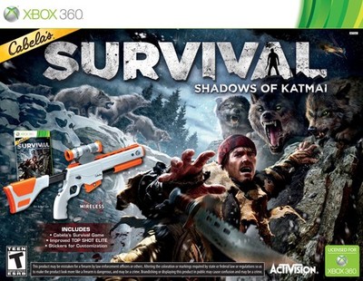 Cabelas Survival: Shadows of Katmai with Gun - Xbox 360