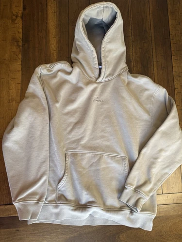 VETEMENTS Felpa con cappuccio uomo FLUX Gear Abbigliamento grigia con tasche XL