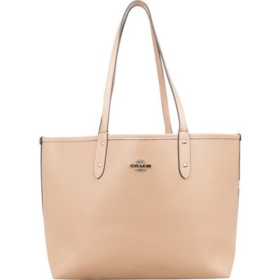 Coach Crossgrain Reversible City Tote Shoulder Bag Tasche