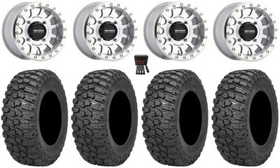 Method 401 Bdlk 15'' Wheels Mh 4+3 35'' Trail Saw 2.0 Tires Polaris RZR TS/RS1
