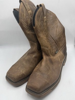 Irish Setter Mens 83912 EH Marshall Brown Steel Toe Work Boots Size US 12