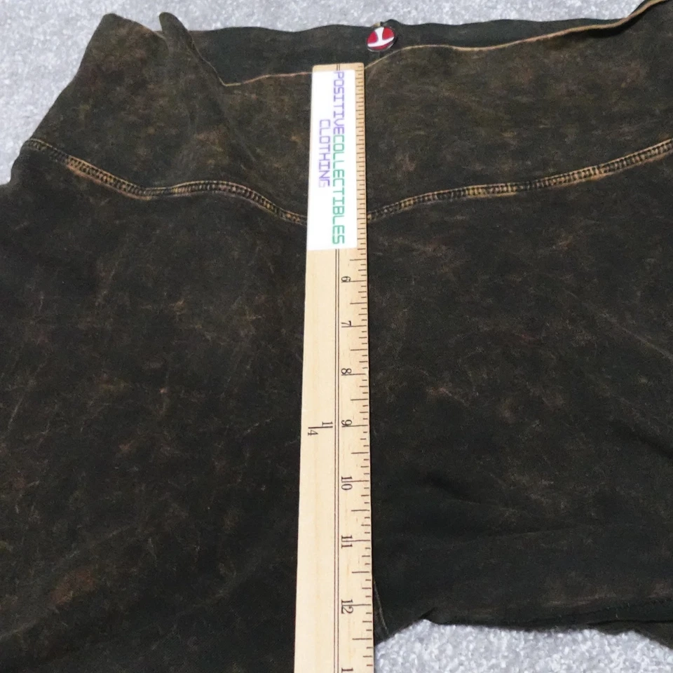 T-Party Pull On Pants Women's Medium Brown Corduroy Skinny Activewear - Image 2 of 4