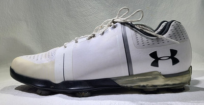 Mens Under Armour Spieth One Golf Shoes Size: 12 Color: White Black