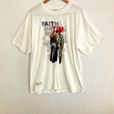Vtg Tim McGraw Faith Hill Soul 2 Soul Tour 2006 Shirt XL Country Music Merch Tee