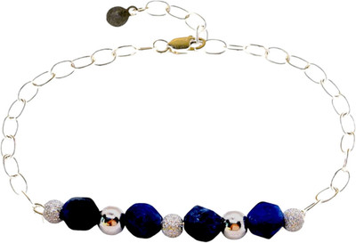 I.L.U.S Damen Edelstein Armbänder Silber 925 Armband Natursteinen Silberschmuck 