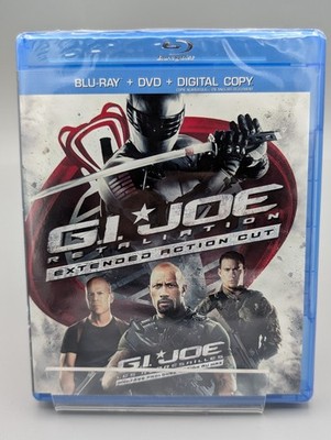 G.I. Joe Retaliation, Dwayne Johnson The Rock, 2013, Action Movie Blu-Ray New