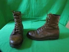 Vintage Red Wing Lace-Up 8" Work Soft Toe Boots Made in USA Mens Size 10-D Nice