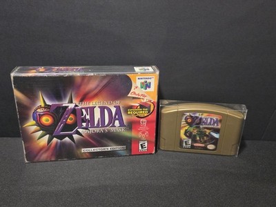 Legend of Zelda: Majora's Mask (Nintendo 64, N64, 2000) Complete in Box CIB+
