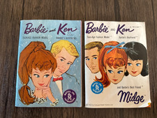 Lot of 2 Vintage Mattel Barbie Ken Doll Fashion Booklet Catalog 1962