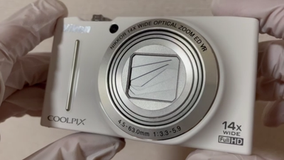 TOP MINT] Nikon COOLPIX S8200 White Compact Digital Camera From