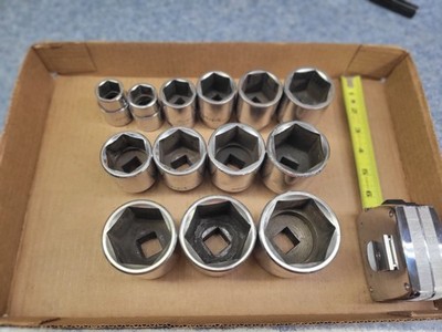Mac Tools USA 3/4'' Drive 13-Piece Socket Set / Lot  13/16'' - 2''
