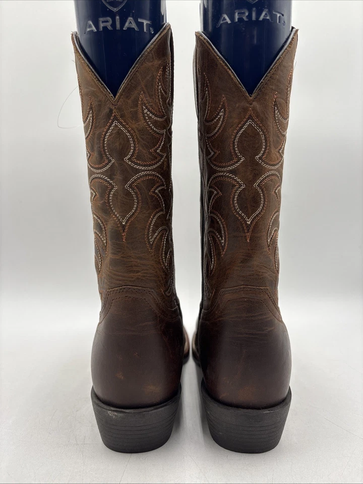 Brothers Sons Brown Leather Cowboy Western Boots Men’s Xero Gravity Size 8.5 D - Изображение 4 из 4