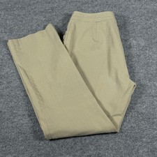 Doncaster Pants Womens 10 Petite Straight Leg Lycra Stretch Classic Dress Career