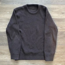 Flint And Tinder Bolinas Recycled Crewneck Sweater Size L Brown