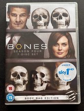 Bones Season Four 7 Disc Set Body Bag Edition DVD