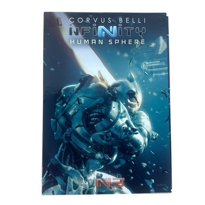 INFINITY HUMAN SPHERE N3 Guidebook Rulebook Boxed Set Corvus Belli Game Book