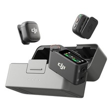 Dji Microphone MC30 Mic 3 2 TX 1 RX Charging Case Black