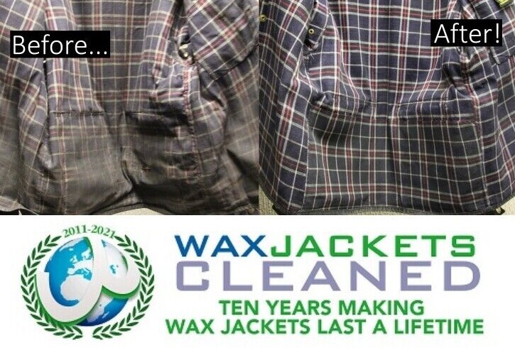 Barbour Utility Mac 32-54 Cleaning Rewaxing Full Repairs
