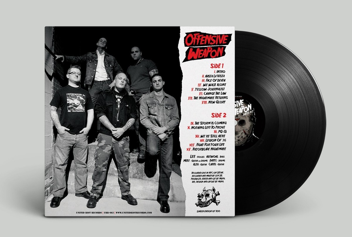 Offensive Weapon Takes NY Oxblood Bootboys TMF Wolverines Oi Punk