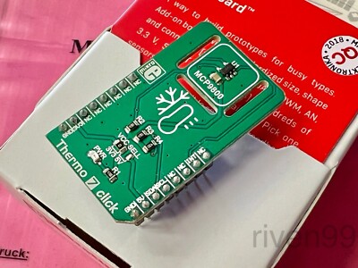 MikroE Thermo 7 click Board, MCP9800 Temperature Sensor, -55C to +125C, I2C