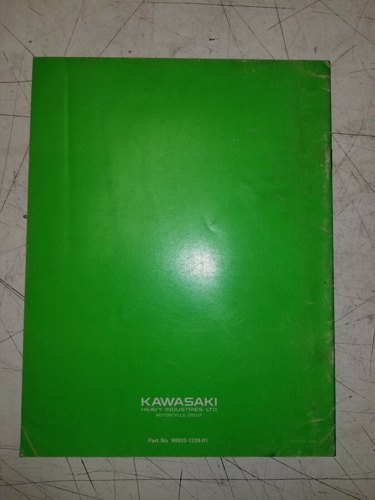 Kawasaki KX125/250/500 Factory Race Preparation and Tuning Manual  99920-1339-01