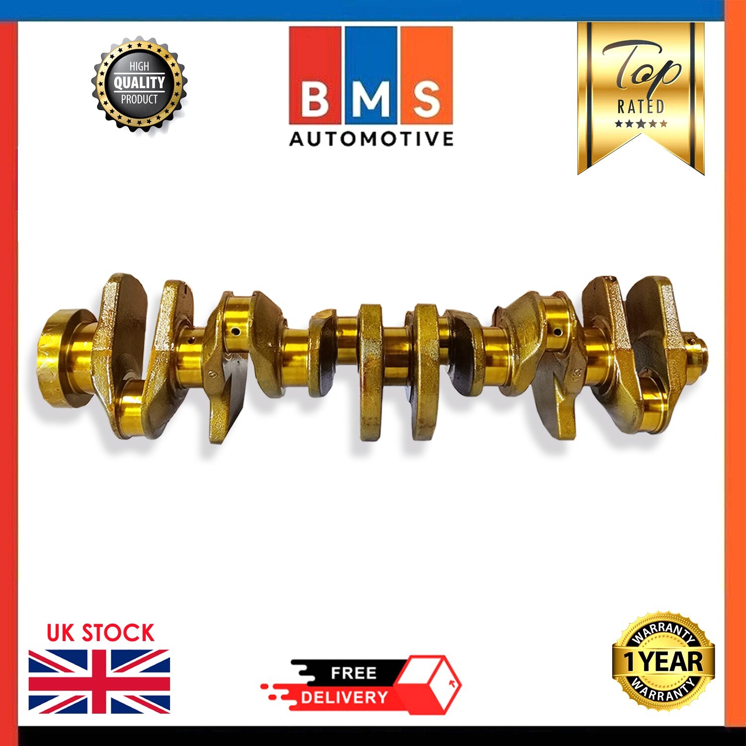 BMW N55 B30 CRANKSHAFT WITH BEARINGS 3.0 PETROL M135I M235I 335I 435I ...