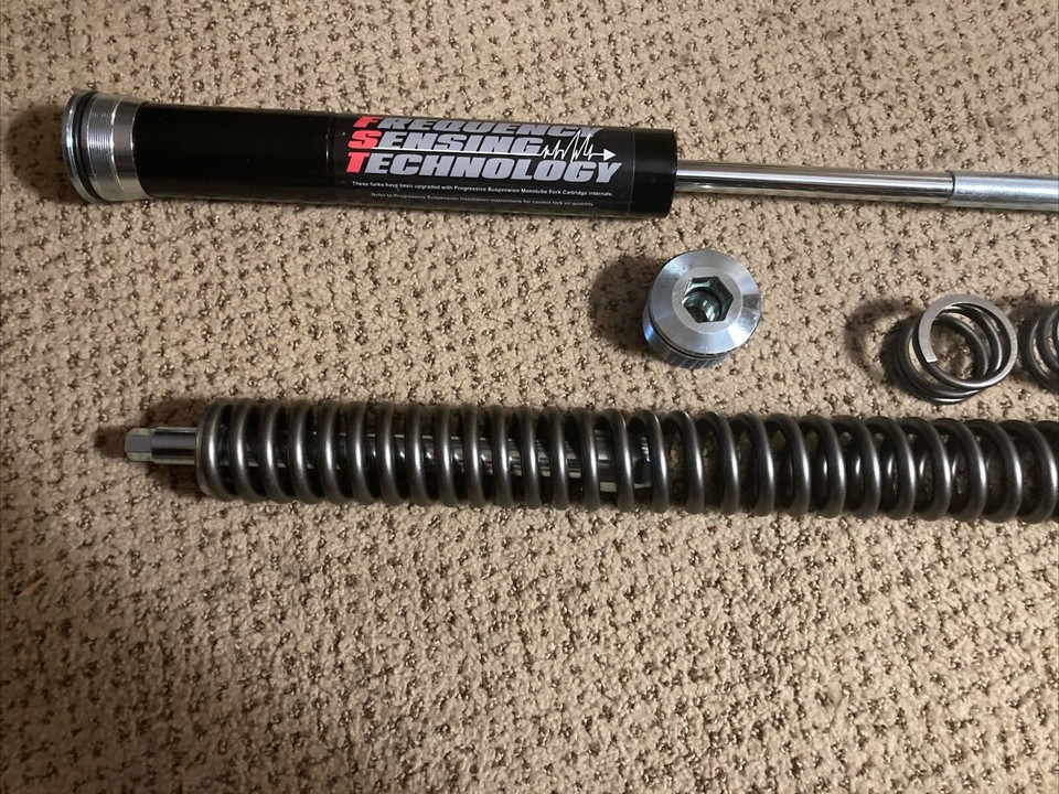 Progressive Suspension 314004 Monotube Fork Cartridge Kit 20142016