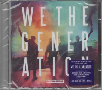 Rudimental We The Generation CD NEU I Will For Love Never Let You Go Rumour Mill