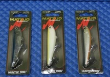 Matzuo America Huntin' Dog Lure 5/16oz Diving Depth 0-4' EACH SOLD SEPARATELY!!