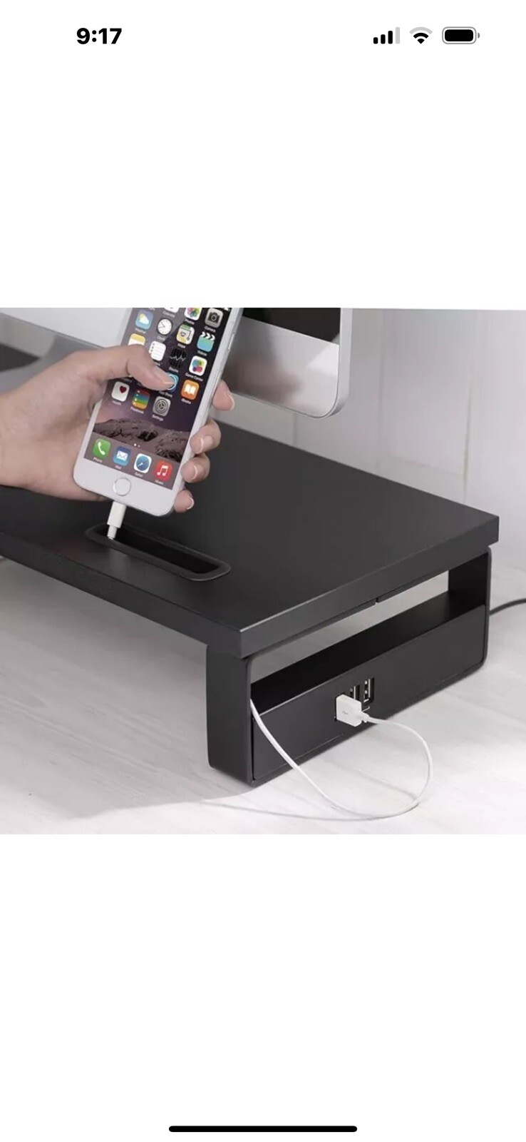 Monitor Stand  - Lorell Sled-Base (LLR99535)-image