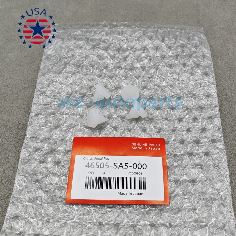 New 4PCS Brake Clutch Pedal Stopper Stop Pad For Honda Civic Accord - Imagem 4 de 4