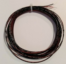 24 gauge awg Red Black Zip Cable Power Stranded Tinned Copper Garage Door Wire