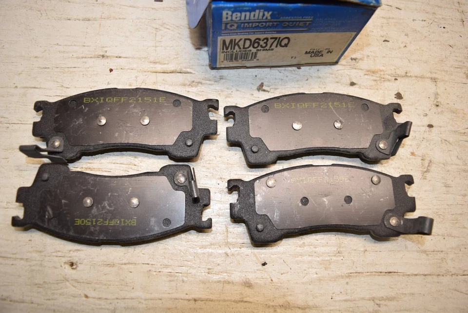 Pastillas de freno de disco Bendix IQ MKD637IQ - C96 Foto 3 de 3