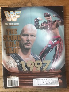 WWF Magazine-January 1997 (w/Goldust Trading Cards) | eBay