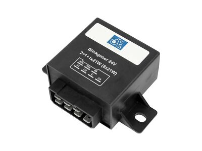 Turn signal relay DT Spare Parts 4.64973, 24 V, 21 W, 2x1x1(8) x 21 W, 7 poles