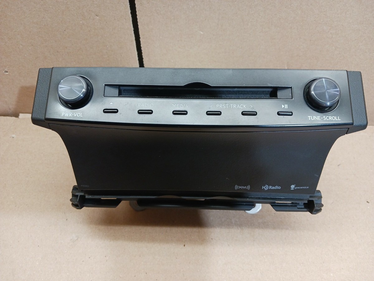 2014 LEXUS is250 IS350 RADIO RECEIVER OEM 86140-53021 CD FACE ID