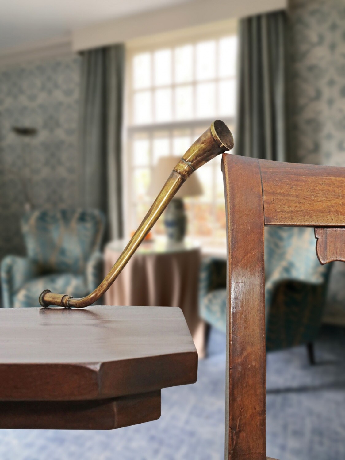 acoustique trompette de l'oreille style antique fanfare corne