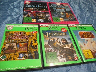 Lot Computer - Spiel , PC CD - ROM / DVD , Age of Empires , Sacra House , L 09